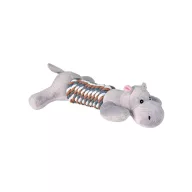 Plüss kutya kötéllel, 32 cm