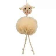Trixie Plüss bárány gumi kötélen