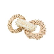 Luffa Gyűrű, Rattannal és Kukoricával, 13 cm