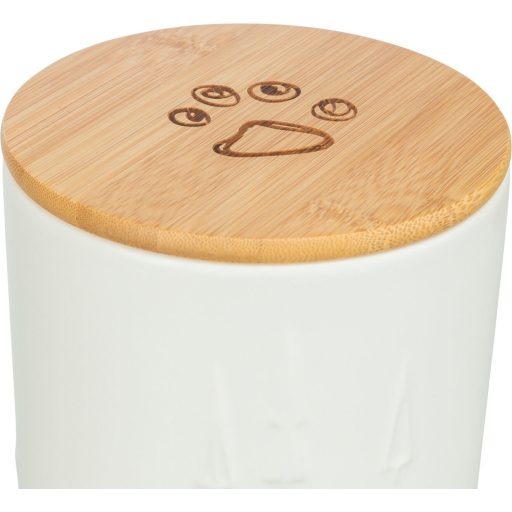 Trixie Karácsonyi uzsonnásüveg, kerámia, 13 × 19 cm, fehér